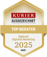 Kurier Gütesiegel Top Berater 2025